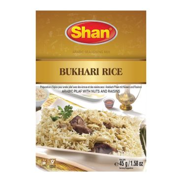 Shan Arabic Seasoning Bukhari Rice Masala Seasoning Mix Spice Powder 45g