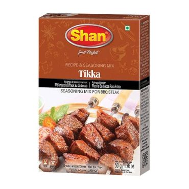 Shan Tikka Boti Masala Seasoning Mix Spice Powder 50g