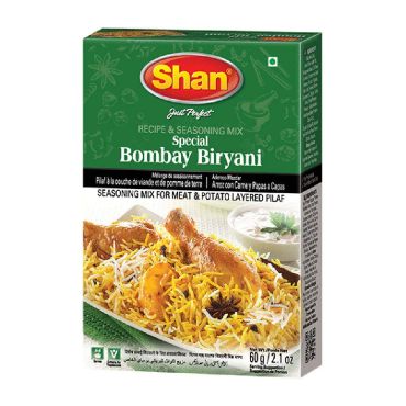 Shan Special Bombay Biryani Masala Seasoning Mix Spice Powder 60g