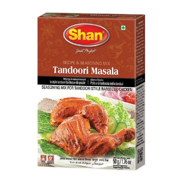 Shan Tandoori Masala Seasoning Mix Spice Powder 50g