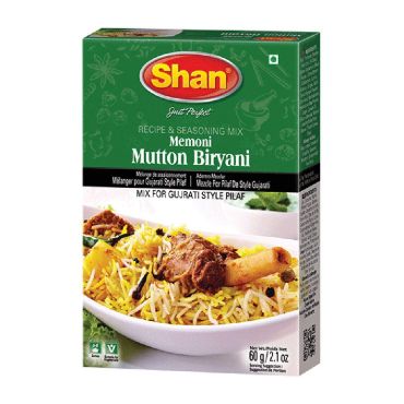 Shan Memoni Mutton Biryani Masala Seasoning Mix Spice Powder 65g