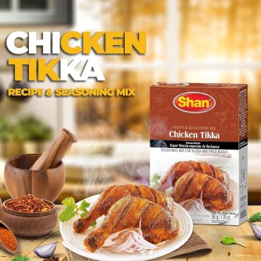 Shan BBQ Chicken Tikka Masala Seasoning Mix Spice Powder 50g