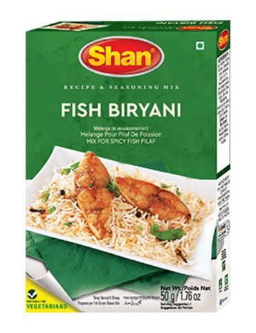 Shan Masala Biryani Fish Masala Seasoning Mix 50g