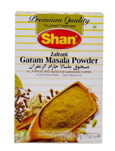 Shan Masala Zafrani Garam Masala Powder 50g