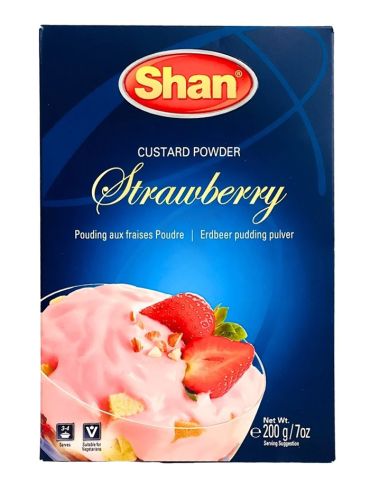 Shan strawberry custard Powder 200g